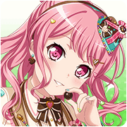 朝焼けに包まれて　丸山彩　SSP バンドリ！ガルパ】[朝焼けに包まれて]丸山彩のスキルとイラスト